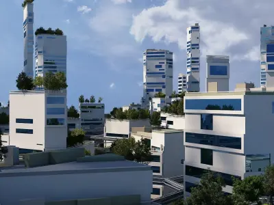 Future City A 5 3D model