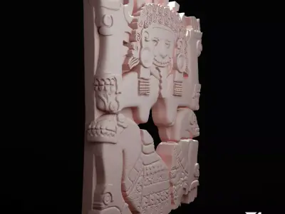 Monolito de Tlaltecuhtli  3D print model