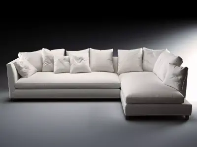 Victor Modular Sofa 3D model