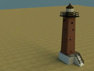 Lighthouse 3D model