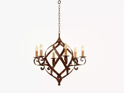 Gramercy Chandelier 3D model