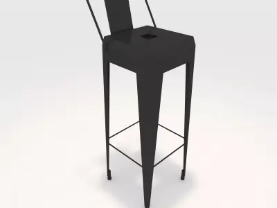 Collection Bar Stool 4 3D Model Pack