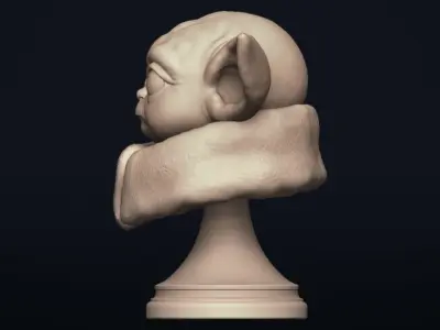 Baby Yoda - Star Wars The Mandalorian - printable 3D print model