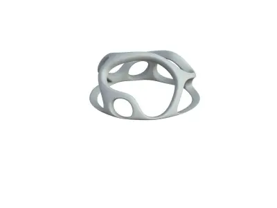 SciFi Cube Object No 43748 Low Poly Shape Low-poly 3D model