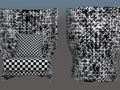 Garden chair  Free 3D model
