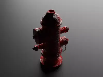 Water Hydrant 3D model