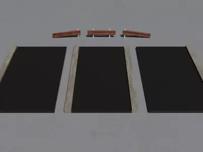 GAME READY STREET ASSET PACK Free low-poly 3D model