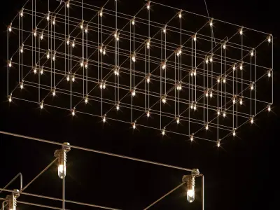 Quasar universe square double 875 mm 3D model