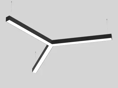 Modular lamp HOKASU Star Free 3D model