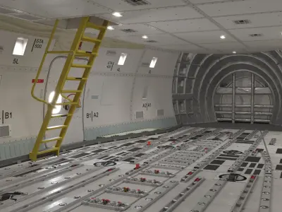  Cargo Aircraft Interior 