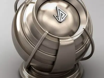 VRAY SHADER---METAL---Europium Texture