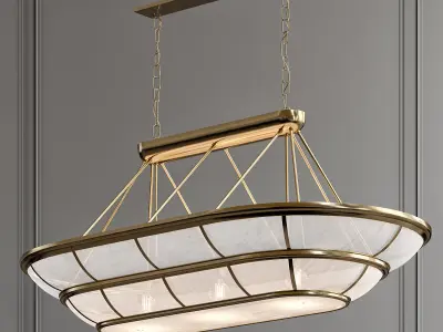 TIZIANO london pendant light 3D model