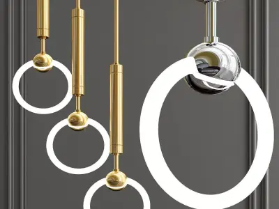 ring ligth lee broom 3D model