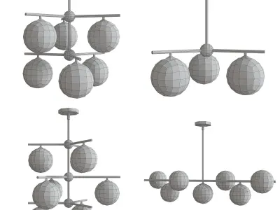 Maytoni Avola Celing Light 3d model Low-poly 3D model