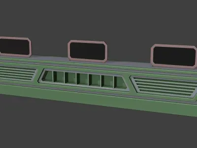 SCI-FI TECH TABLE 3D model