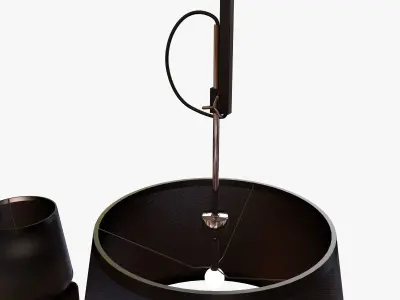 Mantra lighting habana wall and ceiling light 3D model