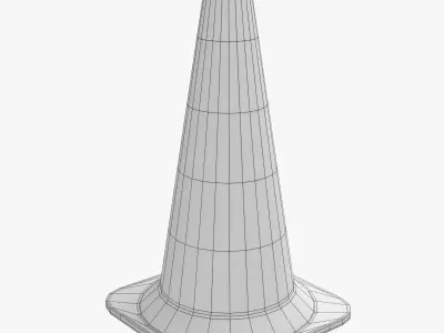 Traffic Cone 2 3D model