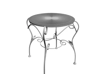 Coffee table model 001 3D model