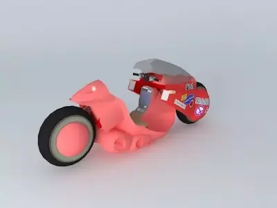 Kaneda's Bike Free 3D model