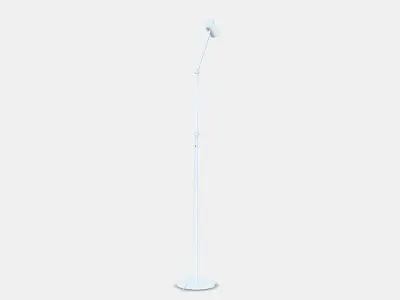 NYMANE Floor-reading lamp Low-poly 3D model