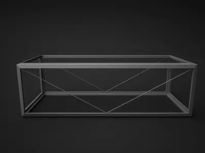 Coffee Table - High Quality Furniture 04 Low-poly 3D model