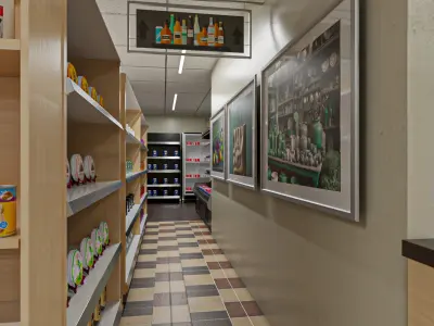  Grocery Store With Range of Products 