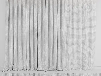 curtain 001 3D model