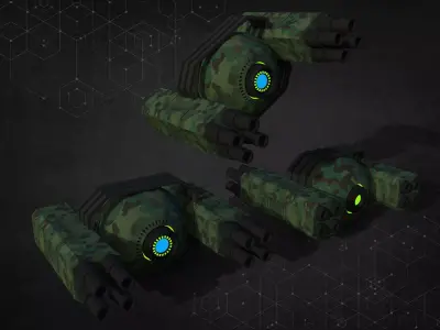 Soldier Drone Type-1 3D model