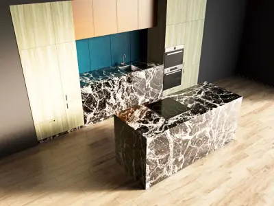 45-Kitchen9 texture 4 3D model