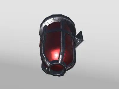 Alarm Light Low-poly 3D model