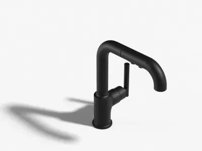 Faucet 06 Low-poly 3D model