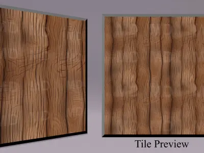 Cartoon Wood Textures Pack 18 - 10x PNG  Texture