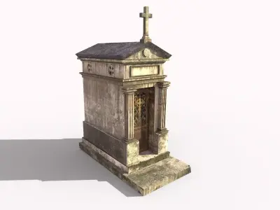 Grave Mausoleum 3D model