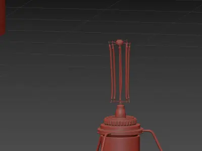 Rica Metal Table Lamp 3D model