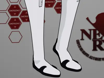 Rei Ayanami - Evangelion Character 3D model