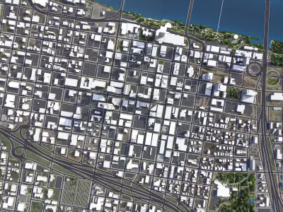 Little Rock Low-poly 3D model