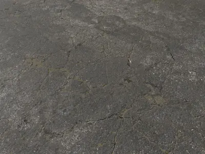 Old Road Textures Pack 6 3D model