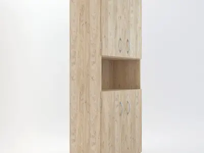 Wooden Cabinet 25 3D model