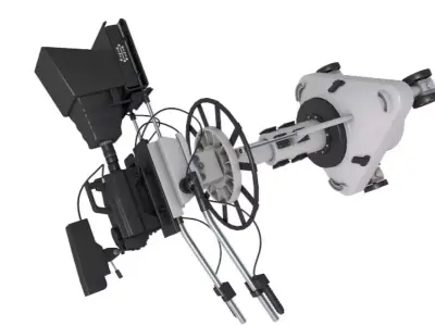 TV Studio Camera Generic 3D model