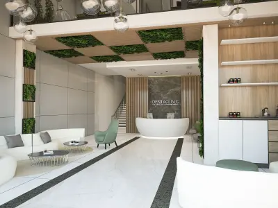 dental clinic 3D model