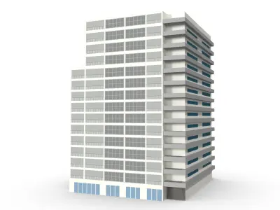 Building  Low-poly 3D model