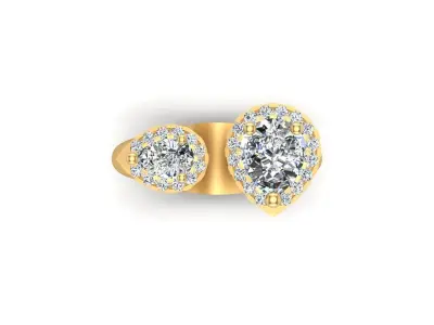 Jewelry ring 364 3D print model