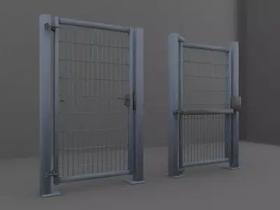 Outdoor Gate 3D model