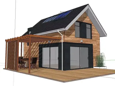 Creative Design-Holiday Cabin-0122 3D model