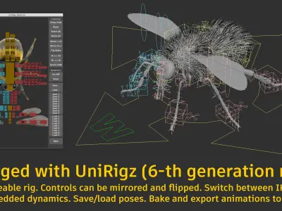  Bumblebee White-tailed Animated 