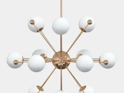 Ceiling Chandelier 3D model buy