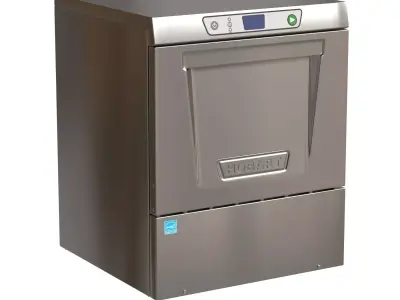 Hobart LXEH High Temp Under Counter Dishwasher Sanitizing Unit 3D model