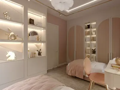bedroom Girls  3D model