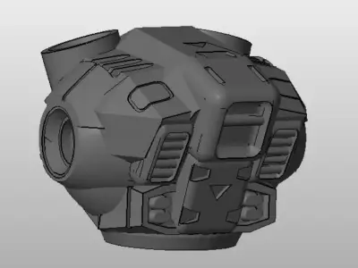 CHIBI-TECH SD - GOLIATH CORE 3D print model
