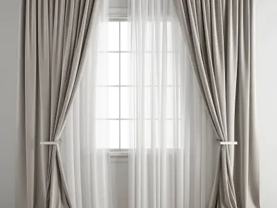 Curtain 527 3D model